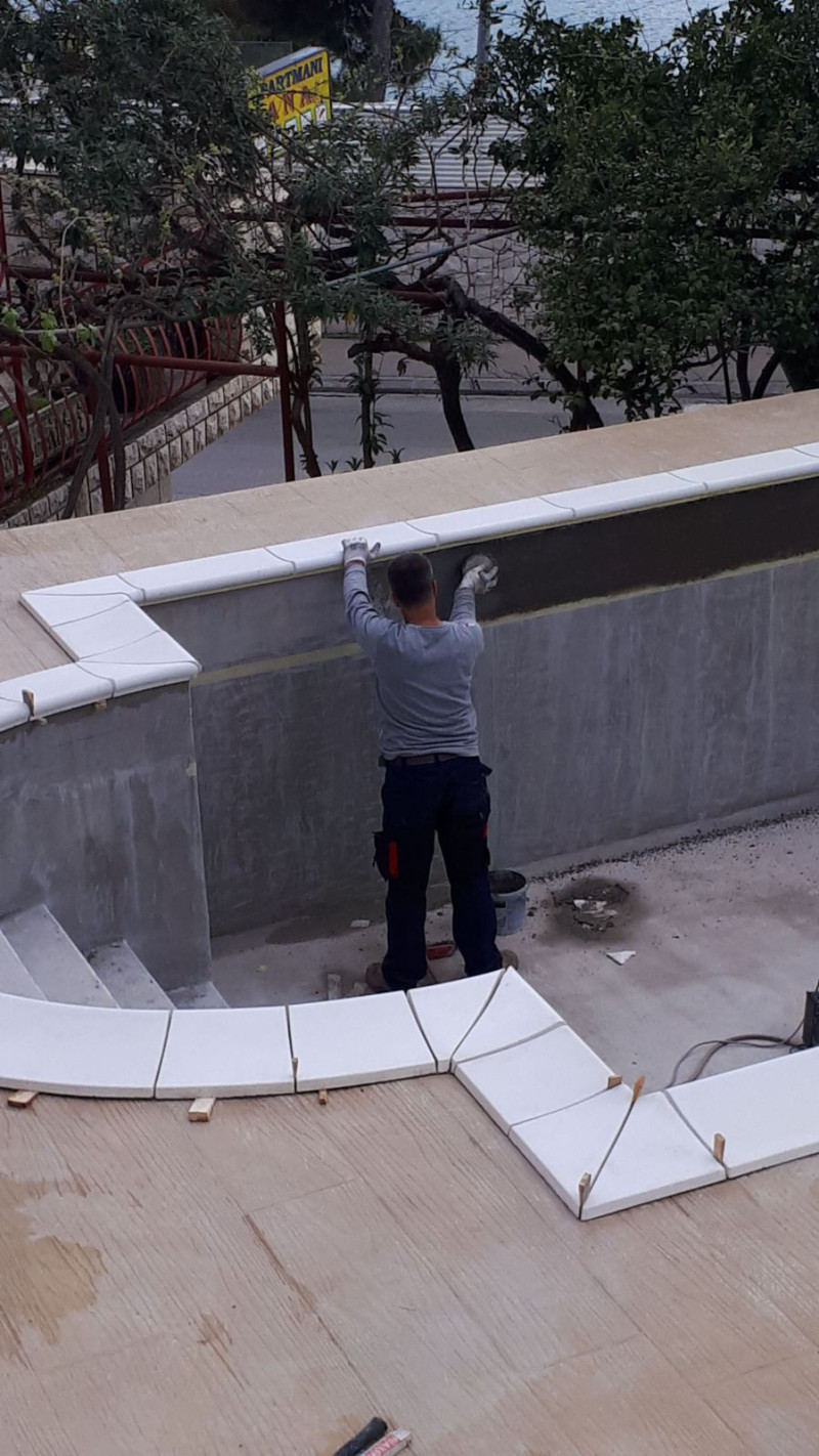 Bazen Čiovo - before