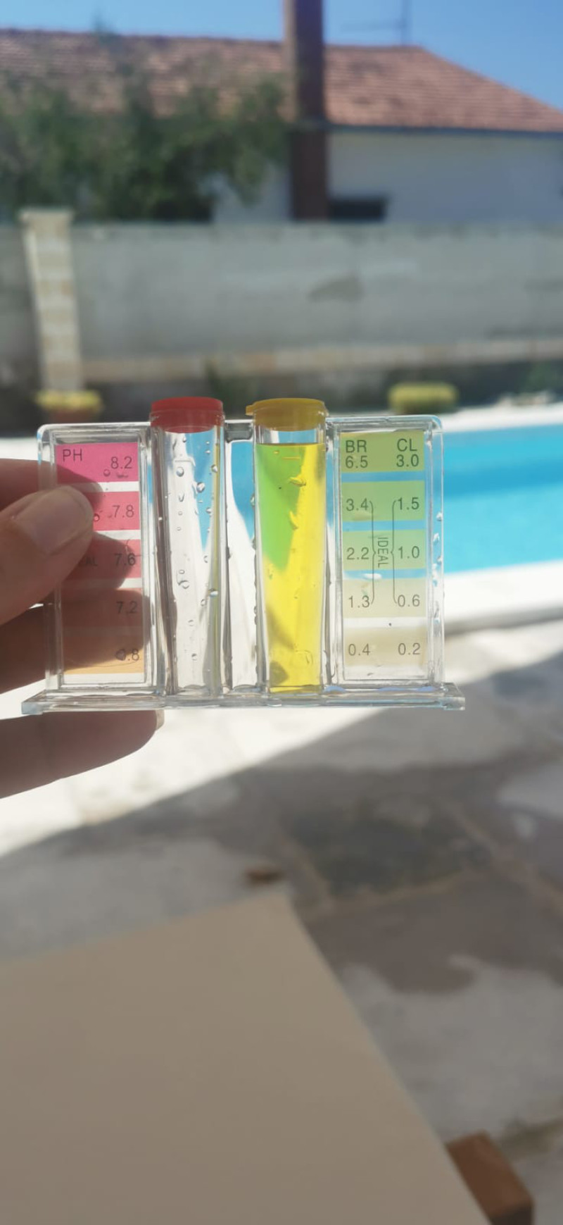 Mjerenje PH i klora set za bazen