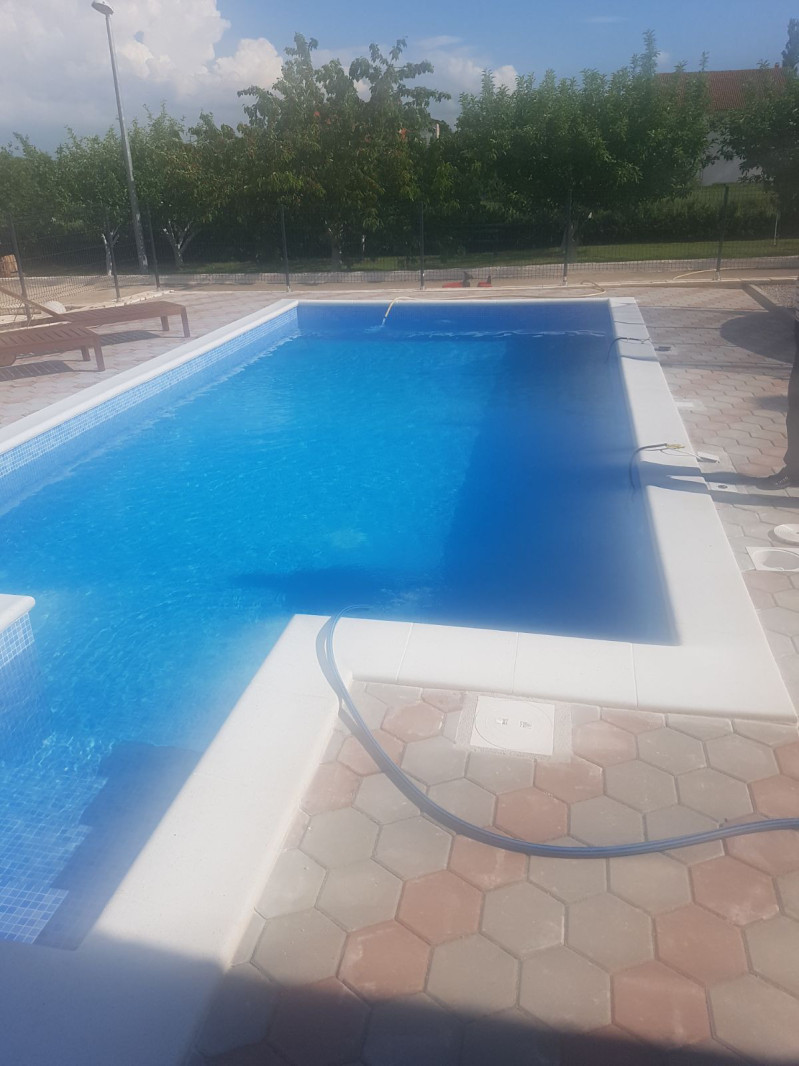 Punjenje bazena Sinj Hrvace