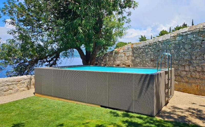 Laghetto Diva LTI grey nadzemni bazen Dubrovnik